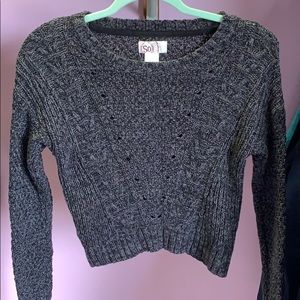 Dark grey sweater!
